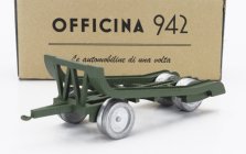 Officina-942 Trailer Rimorchio Viberti Trasporto Carro M13/m14 1942 1:76 Vojenská Zelená