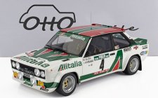 Otto-mobile Fiat 131 Abarth Alitalia (night Version) N 4 Winner Rally Portugal 1978 Markku Alen - Ilkka Kivimaki 1:12 Bílá Zelená Červená