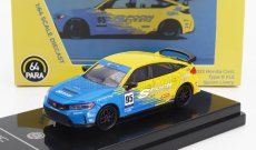 Paragon-models Honda Civic Type-r (fl5) N 95 Spoon Sport 2023 1:64 Modrá Žlutá