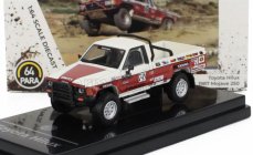 Paragon-models Toyota Hilux Pick-up Racing Lhd 1985 1:64 Bílá Červená