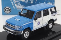Paragon-models Toyota Land Cruiser 76 Jaf Japan Automobile Federation 2017 1:64 Modrá Bílá