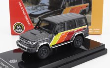 Paragon-models Toyota Land Cruiser Lc76 Trd Lhd 2014 1:64 Šedá Červená Oranžová Žlutá