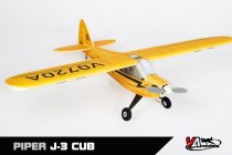 PIPER J-3 CUB - ARF 1500mm (VA-Models) (žlutý)