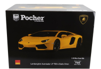 Pocher Lamborghini Aventador Lp700-4 2011 1:8 Žlutá