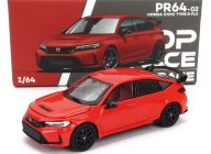 Pop-race-limited Honda Civic Type-r (fl5) 2020 1:64 Red