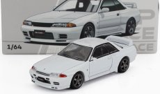 Pop-race-limited Nissan Skyline Gt-r (r32) Coupe 1989 1:64 Bílá
