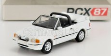 Premium classixxs Ford england Escort Mkiv Cabriolet Open 1986 1:87 Bílá