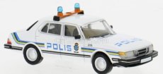 Premium classixxs Saab 900 Polis 1981 1:87 Bílá