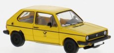 Premium classixxs Volkswagen Golf Mki Livery Deutsche Bundespost 1980 1:87 Žlutá