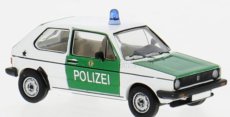 Premium classixxs Volkswagen Golf Mki Polizei Berlin 1980 1:87 Bílá Zelená