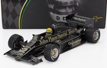 Premium-x Lotus F1  97t Renault Turbo N 12 Winner Portugal Gp 1985 Ayrton Senna 1:18 Černé Zlato