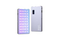 Přenosné RGB LED fotografické světlo PULUZ z hliníkové slitiny (vč Aku)