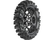 Pro-Line kolo s pneu 1:4 Dunlop Geomax MX14 V2 Bead CR4 zadní, disk černý: Promoto-MX