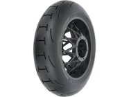 Pro-Line kolo s pneu 1:4 Supermoto 2.0 S3 zadní, disk černý: PM-MX/SM