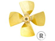 Raboesch lodní šroub tř.149 100mm M5 4-listý pravý