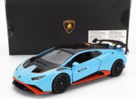 Rastar Lamborghini Huracan Sto Lp640-2 2021 1:32 Světle Modrá Oranžová