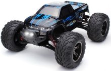 ROZBALENO - RC auto X9115 Challenger monster, modrá
