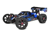 RC auto ASUGA XLR 6S - buggy 4WD - PRO Roller šasi, modrá