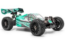 RC auto Buggy Spirit NXT EVO2 brushless RTR 4WD, tyrkysová