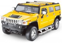 RC auto Hummer H2, žlutá