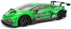RC auto Lamborghini Huracán GT3, zelená