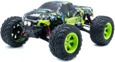RC auto RMT Dominator Monster, zelená + náhradní baterie