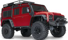 RC auto Traxxas TRX-4 Land Rover Defender 1:10 TQi, červená