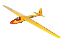 RC letadlo KA8B větroň 3m, žlutá