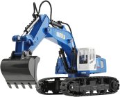 RC pásový bagr HN558 1:18 11CH, modrá