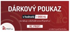 Dárkový poukaz v hodnotě 1 000 Kč - Tištěný