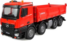 RC sklápěč Mercedes-Benz Arocs 8x4/4, červená
