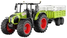 RC traktor Claas Arion 660 s vozem pro zvířata 1:24