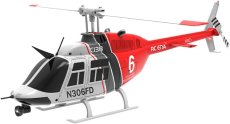 RC vrtulník Jet Ranger C138, červená