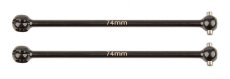 RC10B74 CVA poloosy, 74 mm