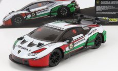 Re-el toys Lamborghini Huracan Gt3 N 5 Racing 2019 1:24 Bílá Zelená Červená