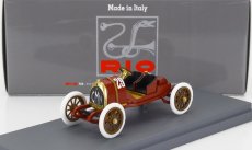 Rio-models CMN First Race Enzo Ferrari - Costruzioni Meccaniche Nazionali 15/20 Hp N 29 Parma-poggio Di Berceto 1919 1:43 Red