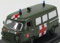 Rio-models Fiat 238 Minibus Ambulanza Militare Sovrano Ordine Di Malta 1970 1:43 Vojenská Zelená