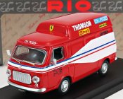 Rio-models Fiat 238 Van Assistenza Corse Ferrari Ch Pozzi 24h Le Mans 1978 1:43 Červená Bílá