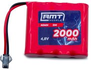 RMT models NiMH 2000 mAh 4,8V SM-plug