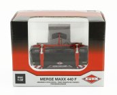 Ros-model Kuhn Merge Maaxx 440 F - Andanatore A Tappeto Frontale 1:32 Červená Stříbrná Černá