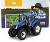 Ros-model New holland T7.270 Tractor 2020 1:32 Blue