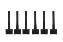 Ruční nylonový šroub M6x40mm 6ks