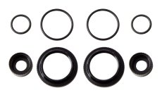 Sada upevňovacích objímek a těsnění 12 mm, černé