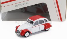 Schuco Citroen 2cv 1976 1:64 Bílá Červená