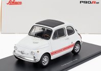 Schuco Fiat 500 Abarth 595 Ss 1965 1:18 Bílá
