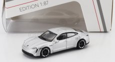 Schuco Porsche Taycan Turbo S 2019 1:87 Silver
