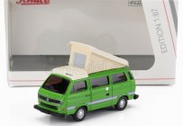 Schuco Volkswagen T3b Cambpingbus 1978 1:87 Zelená Béžová