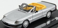 Silas Alfa romeo Spider Quadrifoglio Verde Open 1986 - 3ª Serie Aereodinamica 1:43 Silver