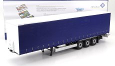 Solido Accessories Trailer For Truck - Rimorchio 1:24 Modrá Bílá