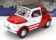 Solido Fiat 500 Robe Di Kappa 1965 1:18 Červená Bílá